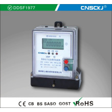 DDSF-2 Single-phase Electronic Carrier Multi-rate Watt-hour Meter